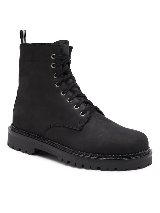 Paul&Shark Paul&Shark Schnürschuhe 13318016 Schwarz