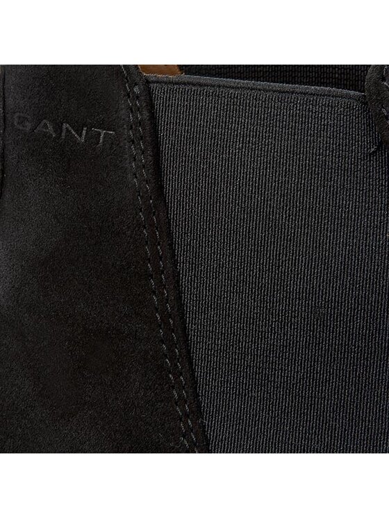 Gant Gant Členková obuv s elastickým prvkom Spencer 11653702 Čierna