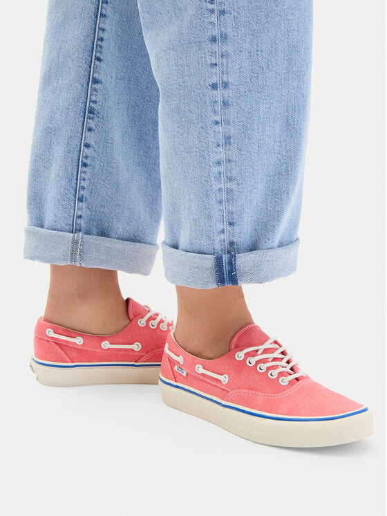Vans Vans Sneakers aus Stoff Authentic Boat Shoe VN000Z0XGWS1 Korallenfarben