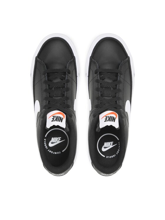 Nike Nike Sneakersy Court Legacy (Gs) DA5380 002 Černá