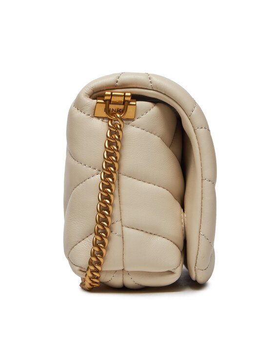 PINKO Pinko Käekott Love Click Puff Baby PE 24 PLTT 101584 A1ET Valge