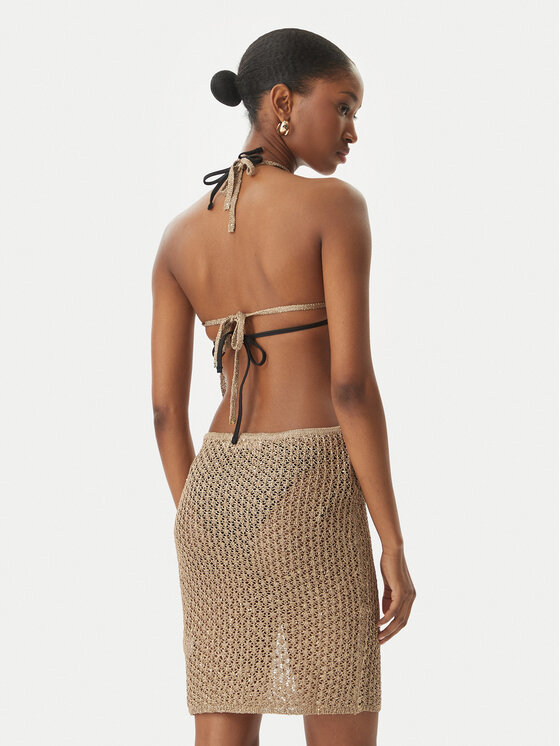 Guess Guess Obleka za na plažo E6GK05 Z5402 Bež Regular Fit