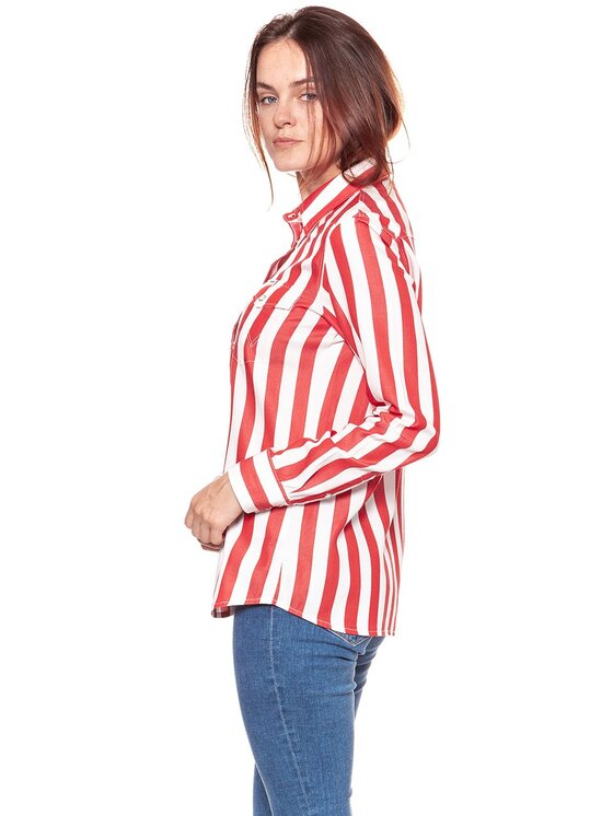 Wrangler Wrangler Koszula BUTTON DOWN Biały Regular Fit