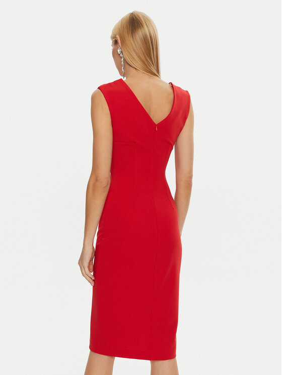 Rinascimento Rinascimento Coctailkleid CFC0119761003 Rot Regular Fit
