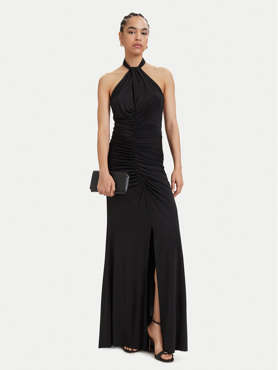 ACCESS FASHION ACCESS FASHION Rochie de seară 63-3336-326 Negru Regular Fit