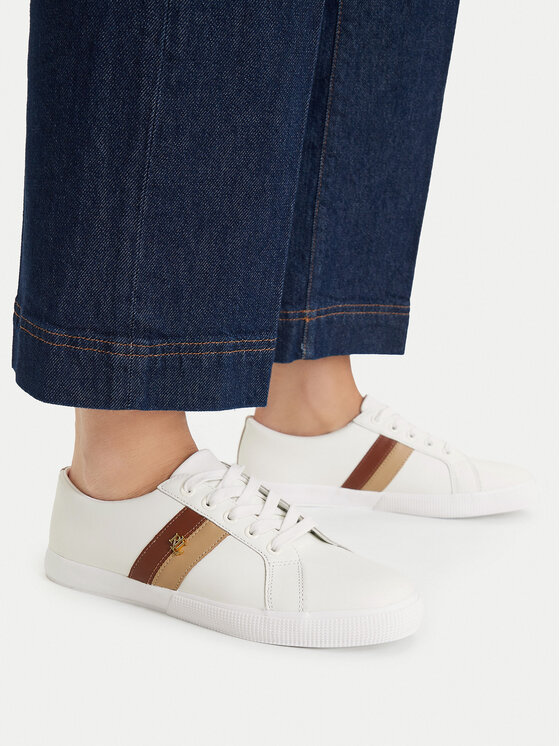LAUREN RALPH LAUREN LAUREN RALPH LAUREN Sneakersy Janson II 802925365012 Biały