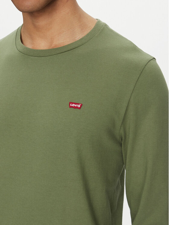 Levi's® Levi's® Majica dugih rukava Housemark 72848-0022 Zelena Regular Fit