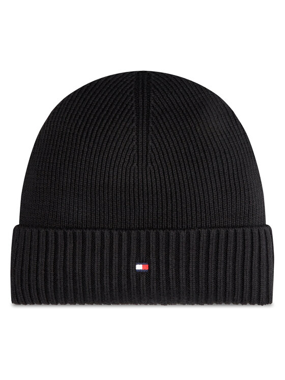 Tommy Hilfiger Tommy Hilfiger Шапка Flag AM0AM12796 Черен