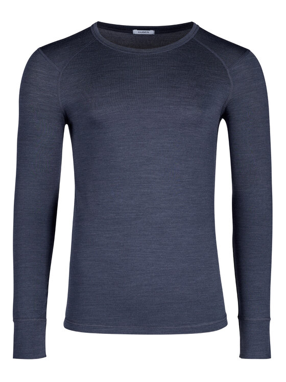 Huber Huber T-Shirt 112003 Granatowy Slim Fit