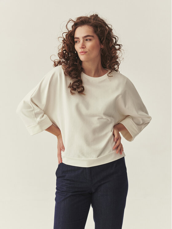 TATUUM Tatuum Bluza SULEN Biały Loose Fit