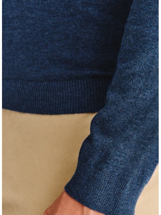Pako Lorente Pako Lorente Sweter P25WN-2X-032 Granatowy Classic Fit