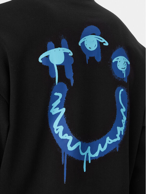 HUGO HUGO Džemperis ar kapuci Nucavex 50560062 Melns Regular Fit