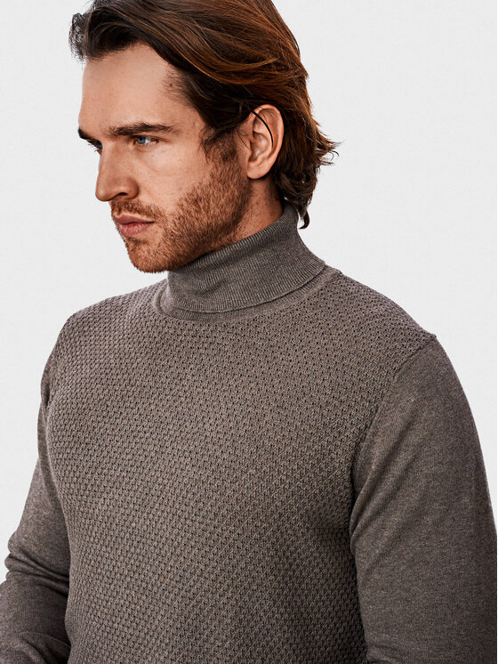Evenemen Evenemen Sweter 1170014 Beżowy Slim Fit