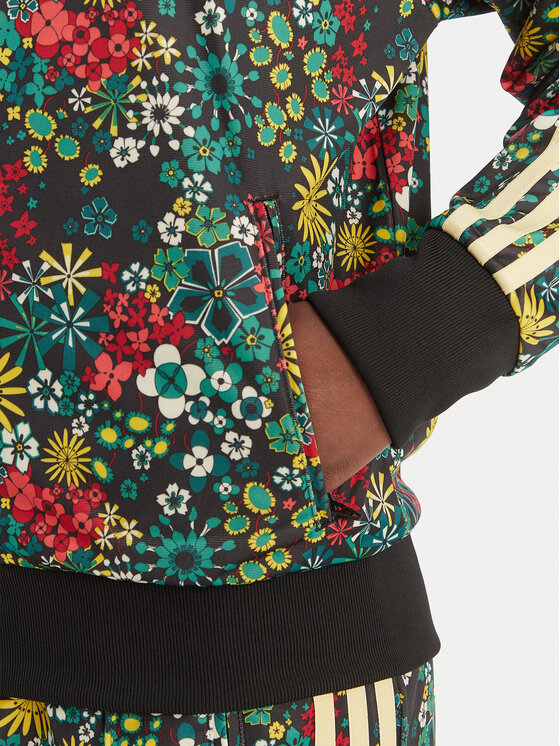 adidas adidas Bluza Liberty London Firebird KD7975 Kolorowy Loose Fit