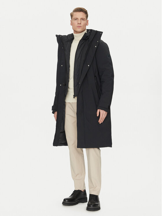 Save The Duck Save The Duck Winterjacke P41802M SMEG19 Schwarz Regular Fit