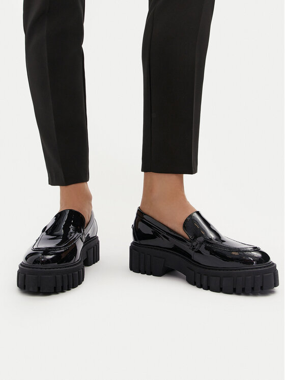 Clarks Clarks Čevlji brez vezalk Page Loafer 26178682 Črna