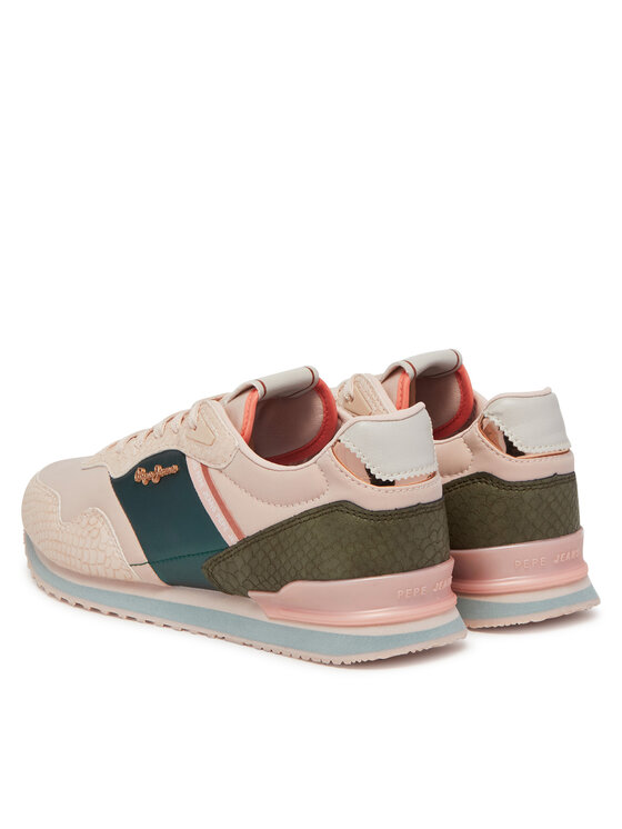 Pepe Jeans Pepe Jeans Sportcipők London Mix PLS40044 Rózsaszín
