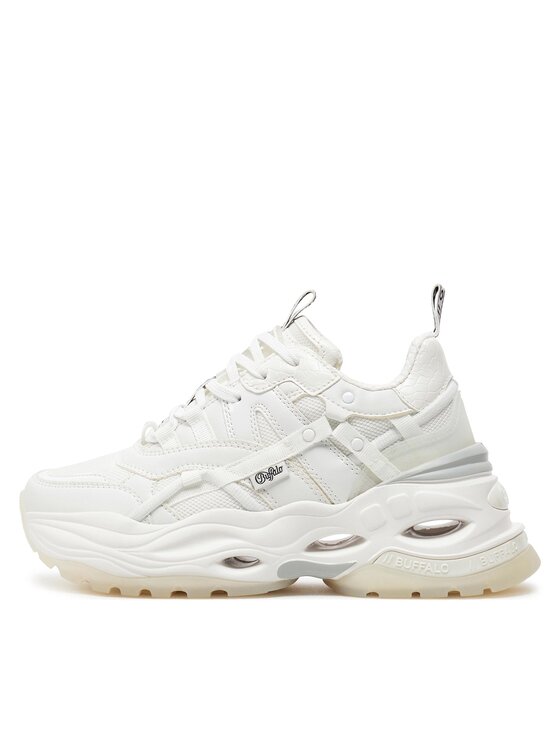 Buffalo Buffalo Sneakersy Triplet Hollow 1630350 Bílá