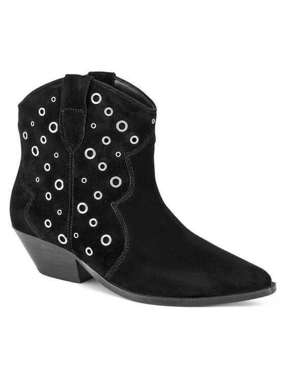 Badura Badura Cizme și botine cowboy ORCHID-V365-C-191-1 Negru