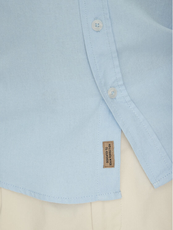Blend Blend Krekls 20717859 Gaiši zils Regular Fit
