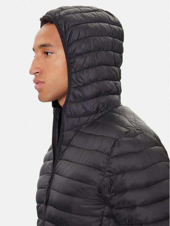 United Colors Of Benetton United Colors Of Benetton Geacă 2TWDUN06I Negru Regular Fit