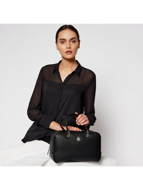 Tommy Hilfiger Sac a main Th Essence Duffle AW0AW09701 Noir Modivo