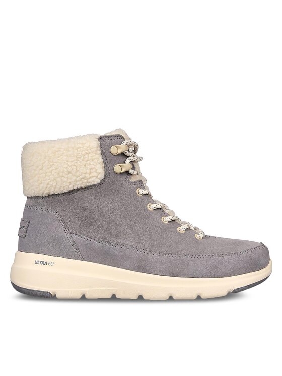 Botine Skechers Glacial Ultra Woodlands 16677/GRY Gri