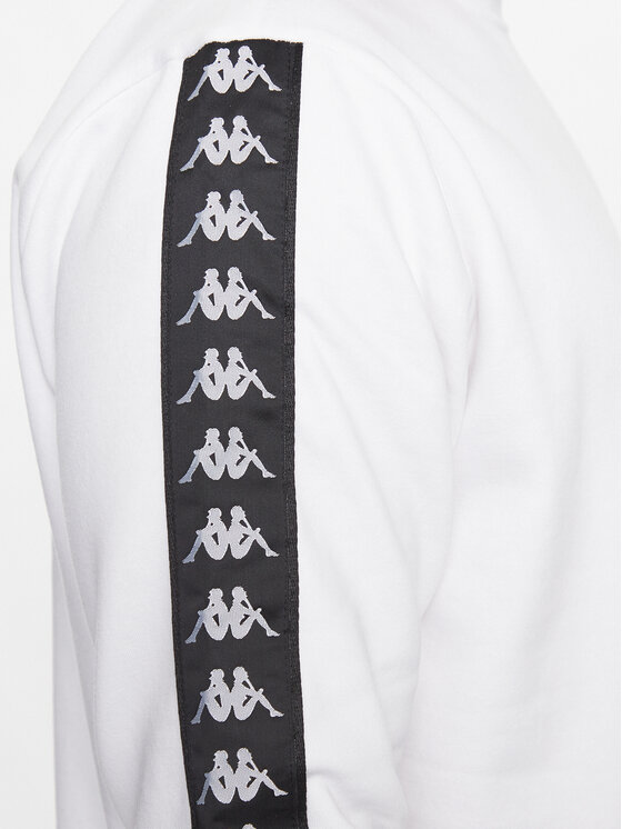 Kappa Kappa Μπλούζα 313005 Λευκό Regular Fit