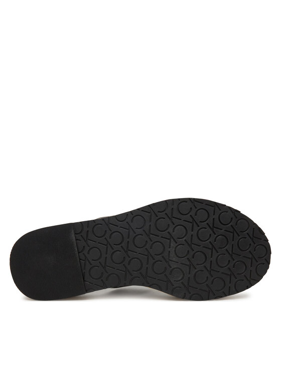 Calvin Klein Calvin Klein Espadrile Flatform Wedge Slide - He HW0HW02374 Negru