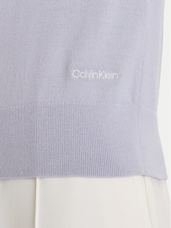 Calvin Klein Calvin Klein Svetr LV044A305G Světle modrá Regular Fit