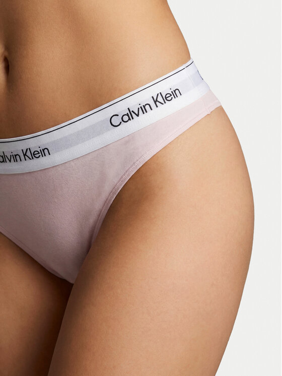 Calvin Klein Underwear Calvin Klein Underwear Chilot tanga LV00QF8518 Roz