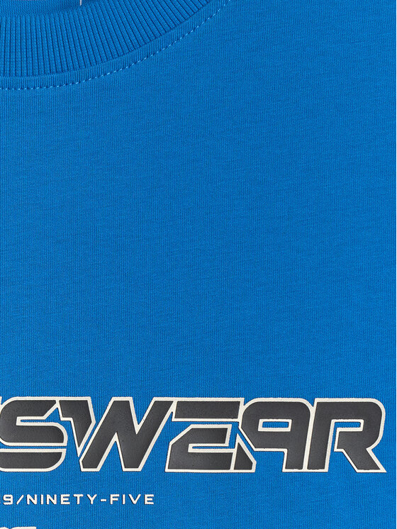 4F 4F T-Shirt BRAND CODE Niebieski Regular Fit