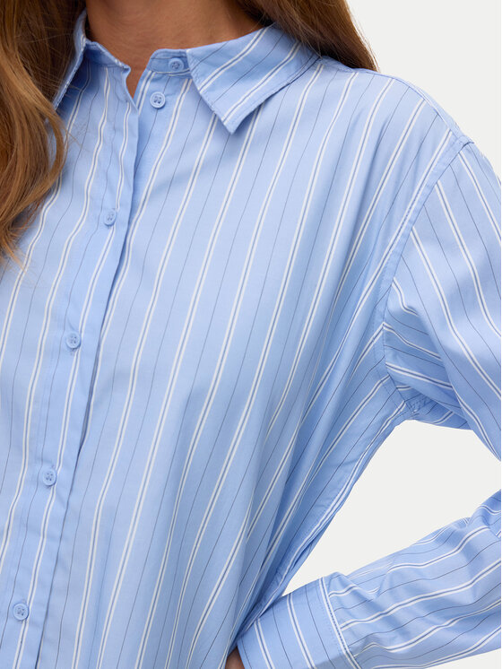 Vero Moda Vero Moda Camicia Elina 10336329 Blu Loose Fit