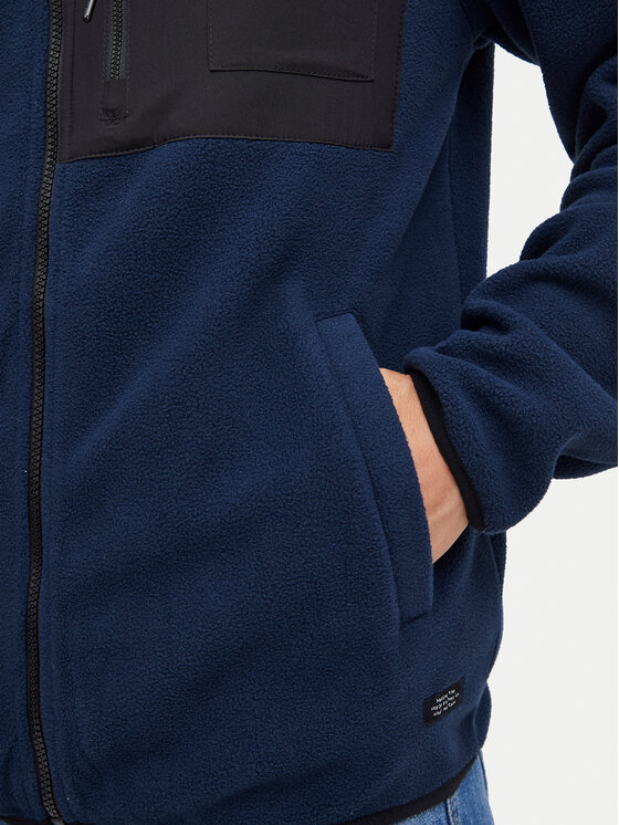 Blend Blend Felpa di pile 20715834 Blu scuro Regular Fit
