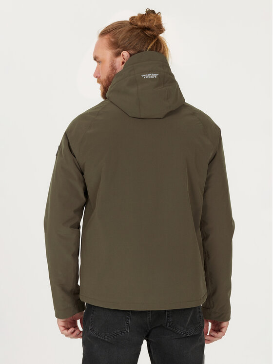 Weather Report Weather Report Übergangsjacke Brennon WR233576 Grün Regular Fit