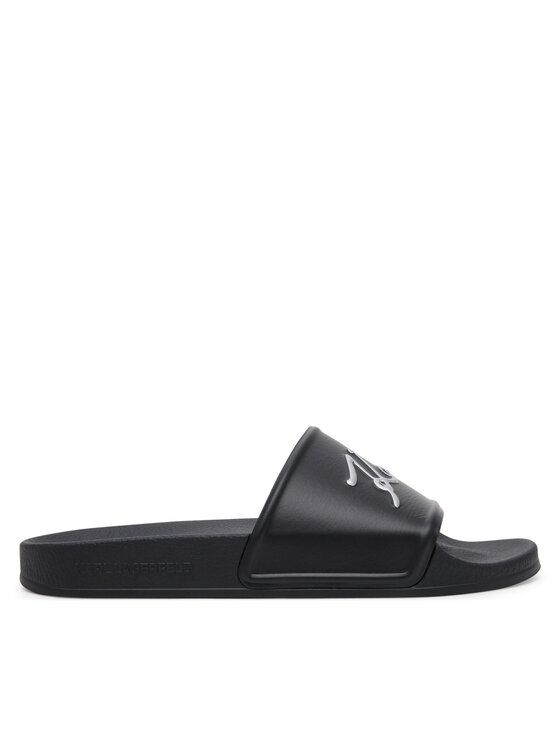Şlapi KARL LAGERFELD Kondo 2.0 KL80910 Negru