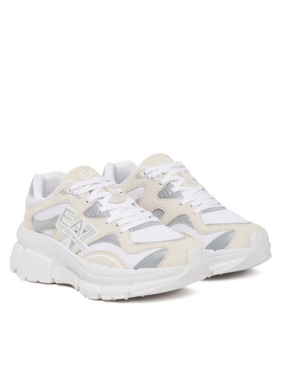 EA7 Emporio Armani EA7 Emporio Armani Sneakers X8X237 XK425 M0196 Alb