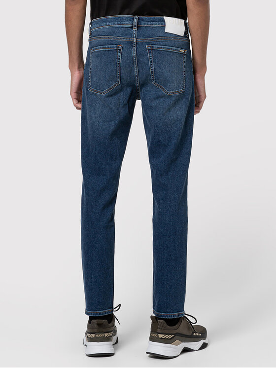 BOSS Boss Teksad 50437775 Sinine Tapered Fit