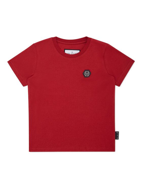 PHILIPP PLEIN PHILIPP PLEIN T-Shirt 22733 Czerwony Regular Fit