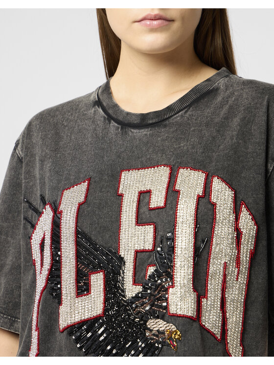 PHILIPP PLEIN PHILIPP PLEIN T-shirt 26267 Nero Regular Fit