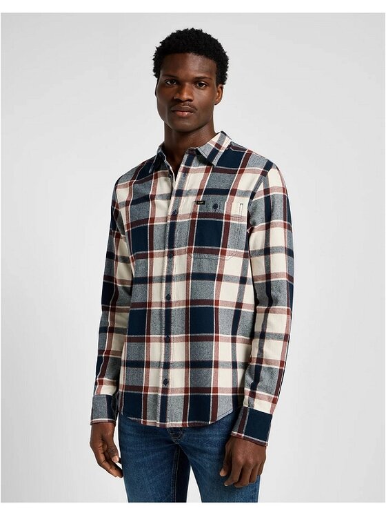 Lee Lee Camicia LEESURE SHIRT Blu Regular Fit