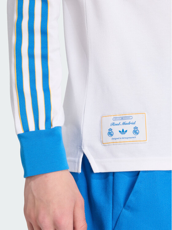 adidas adidas Polo 157963 Biały Regular Fit