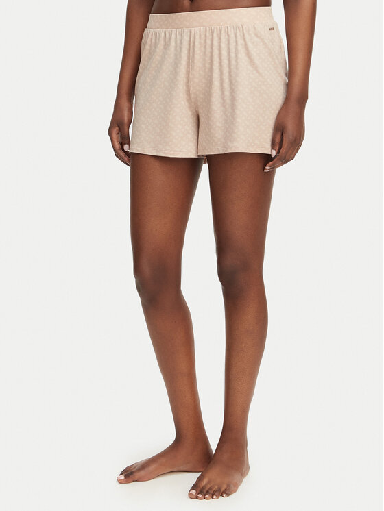 BOSS BOSS Pantaloncini del pigiama 50561055 Beige Regular Fit