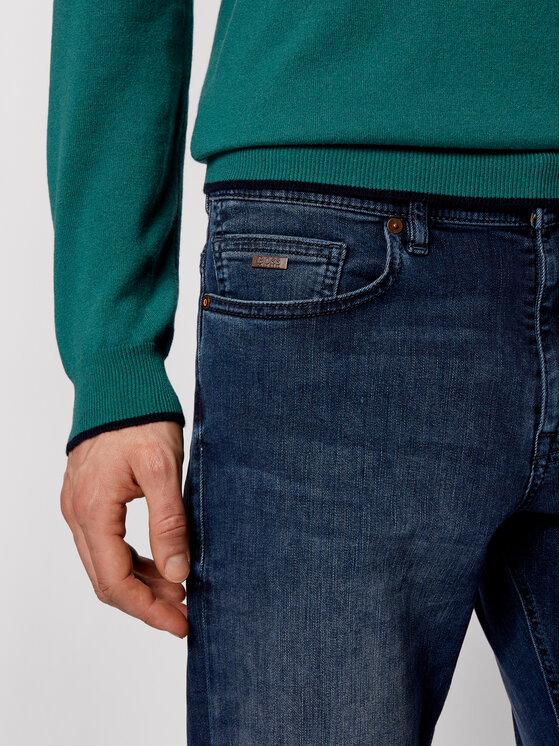 BOSS Boss Traperice Delaware BC-L-P Soundtrack 50443364 Tamnoplava Slim Fit