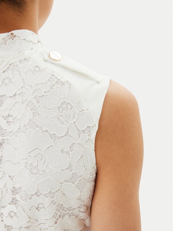 ARTIGLI ARTIGLI Kokteilinė suknelė ACAB000749 Balta Regular Fit