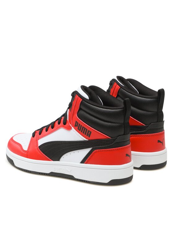 Puma Puma Sneakersy Rebound V6 Mid Jr 393831 03 Czerwony