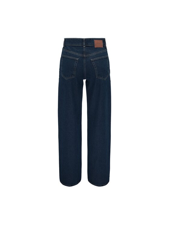 La Mania La Mania Jeansy JANE Granatowy Classic Fit