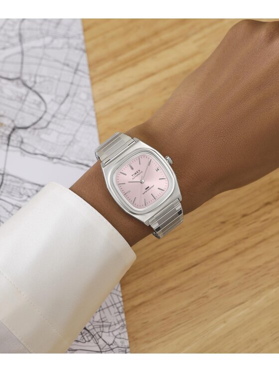 Timex Timex Hodinky TW2Y66800 Stříbrná