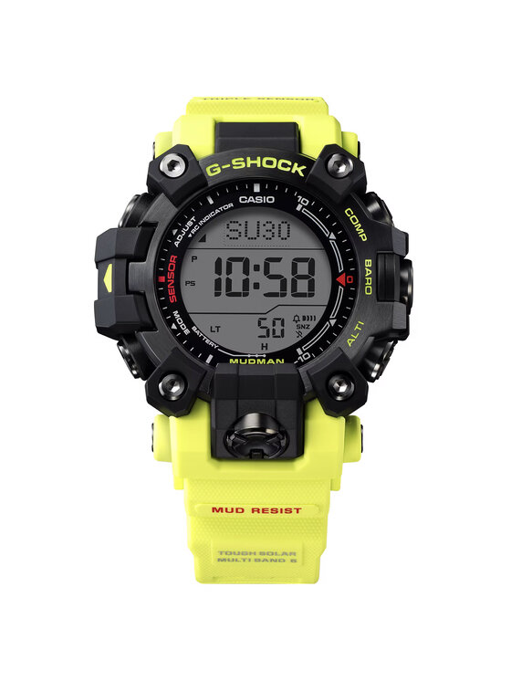 Casio Casio Zegarek GW-9500MRY-1A9ER Zielony