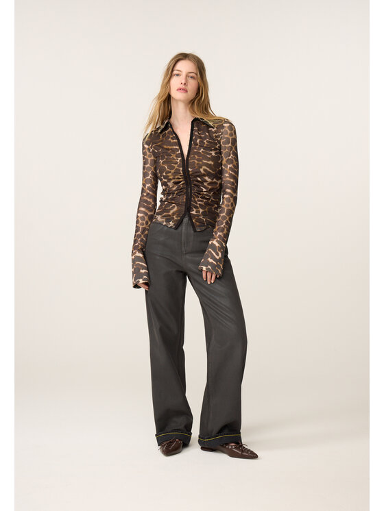 Fabienne Chapot Fabienne Chapot Bluzka 6934-1889-172 Brązowy Regular Fit